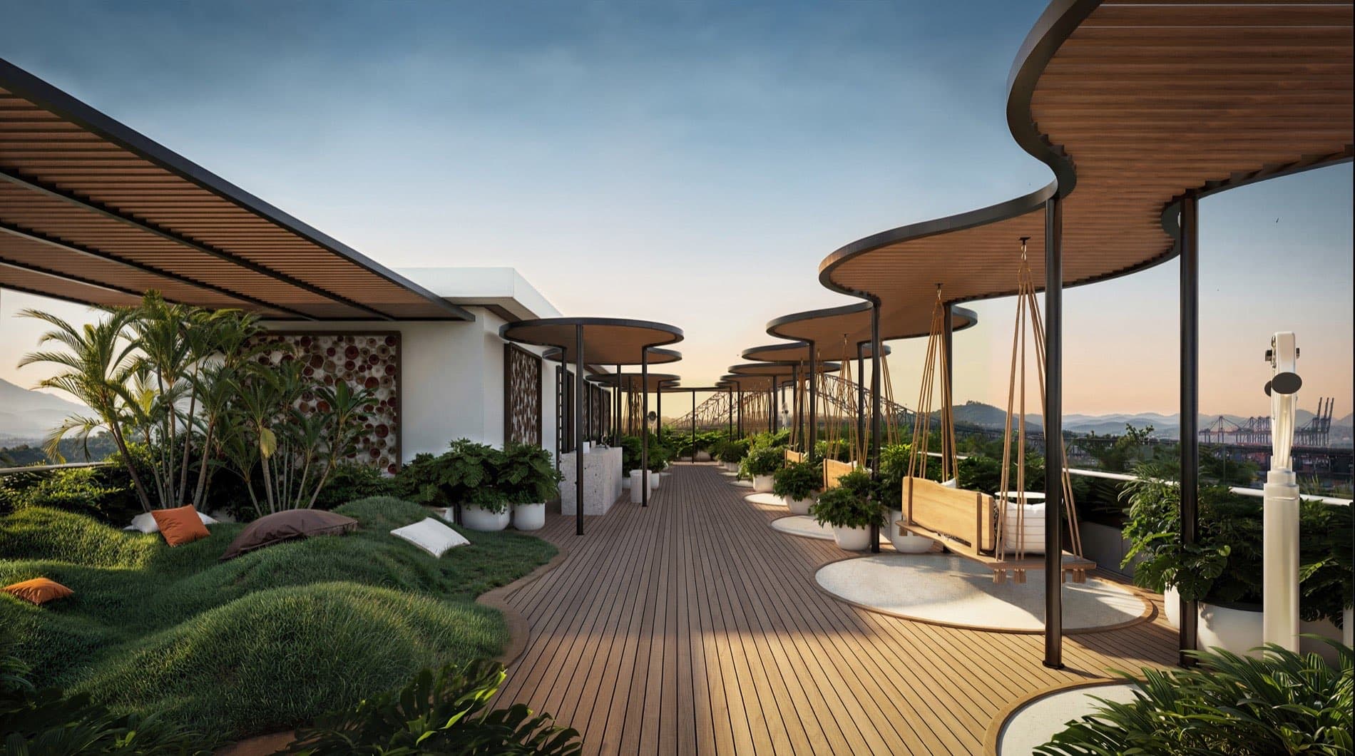 Nautilus at the Canal — architectural render